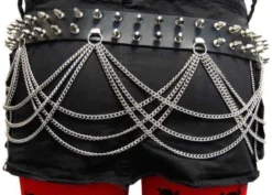 Killer Rivets With Chain - Nahkavyö