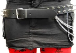 Killer Rivets With Chain - Nahkavyö