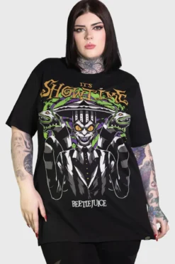 Killstar Beetlejuice It's Showtime - T-paita