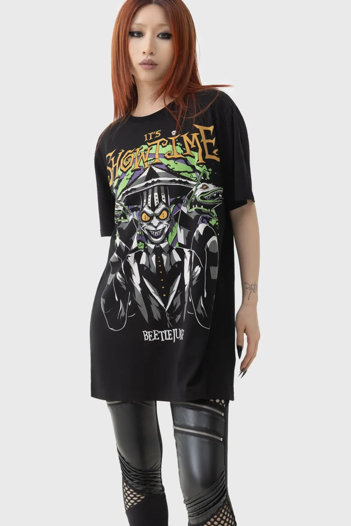 Killstar Beetlejuice It's Showtime - T-paita