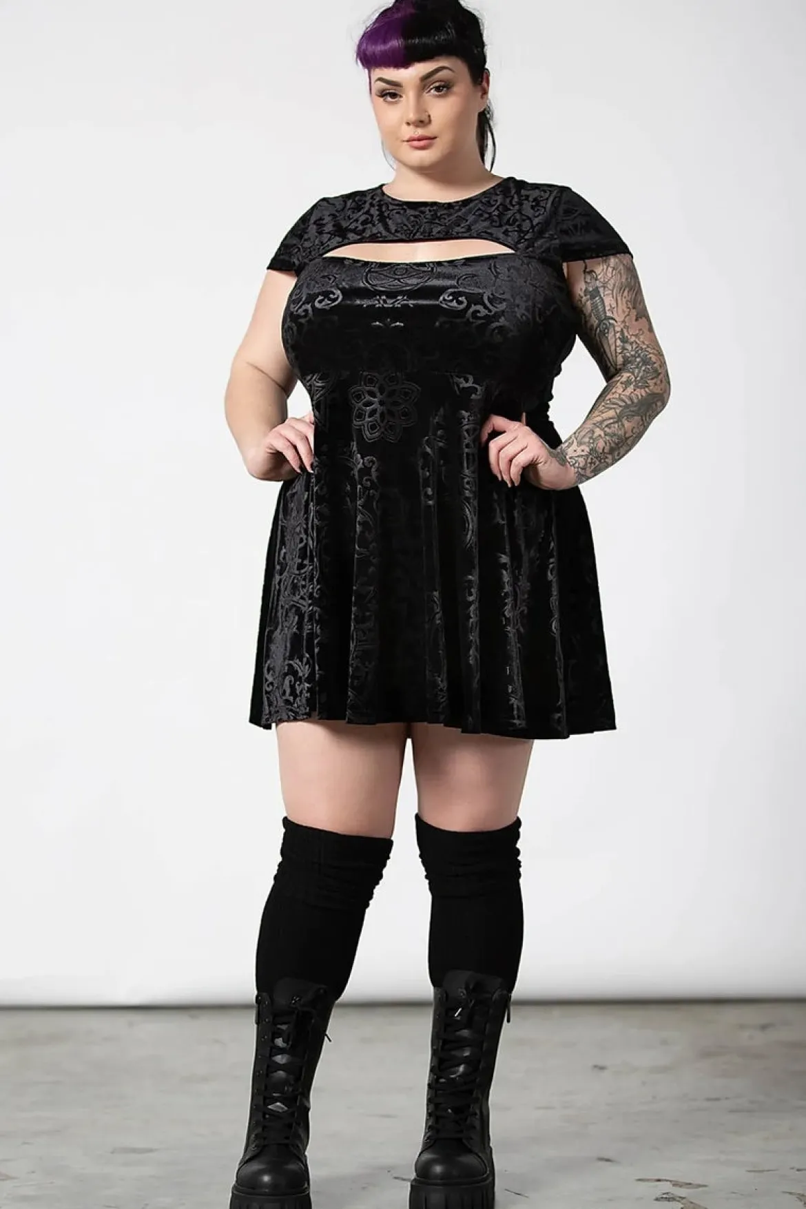 Killstar Blasphemia - Keyhole Skater Mekko