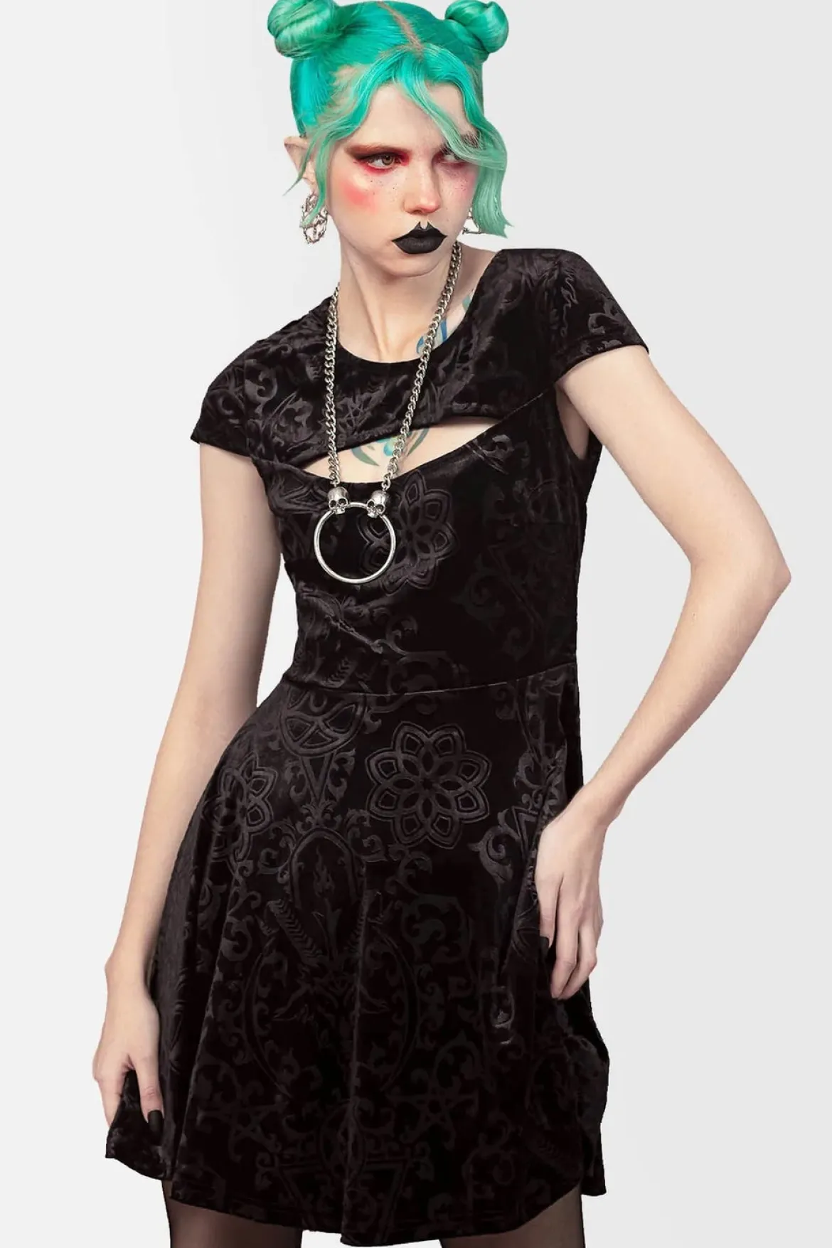 Killstar Blasphemia - Keyhole Skater Mekko