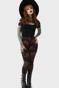Killstar Blood Rose - Leggingsit