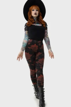 Killstar Blood Rose - Leggingsit