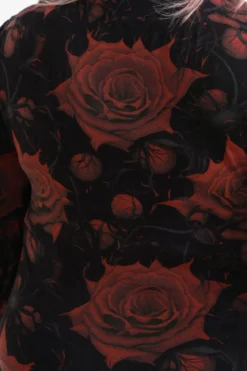 Killstar Blood Rose - Pitkähihainen paita