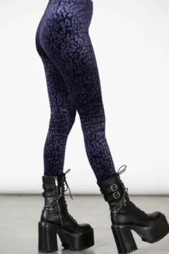 Killstar Caturday - leggingsit, luumu