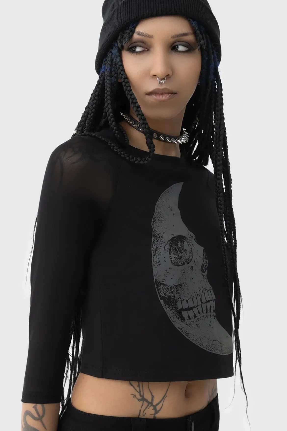 Killstar Crescent Doom - Crop toppi