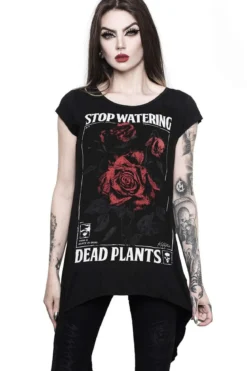 Killstar Dead Rose - Tunika t-paita