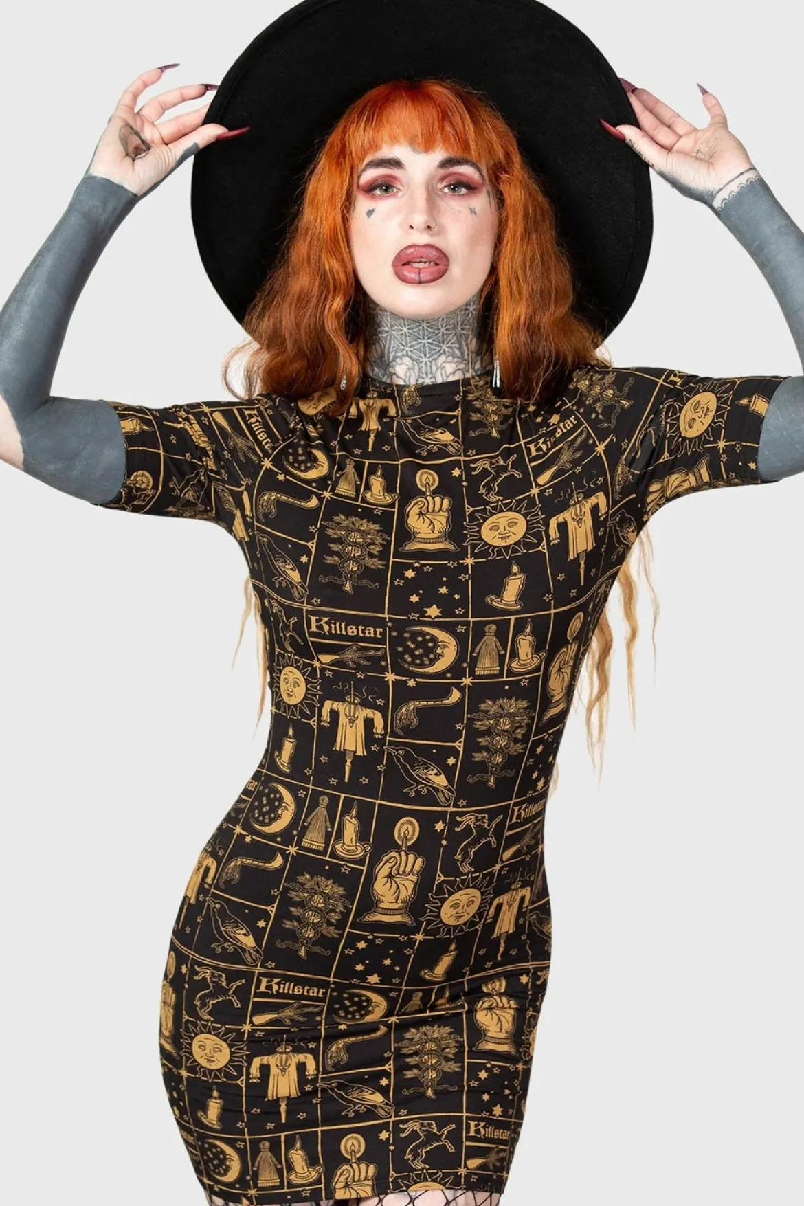 Killstar Folk Horror - Bodycon mekko
