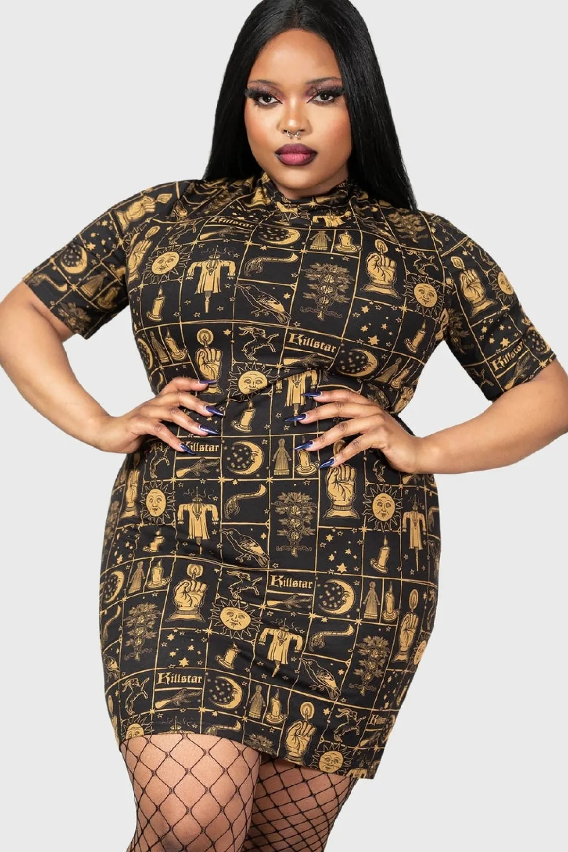 Killstar Folk Horror - Bodycon mekko