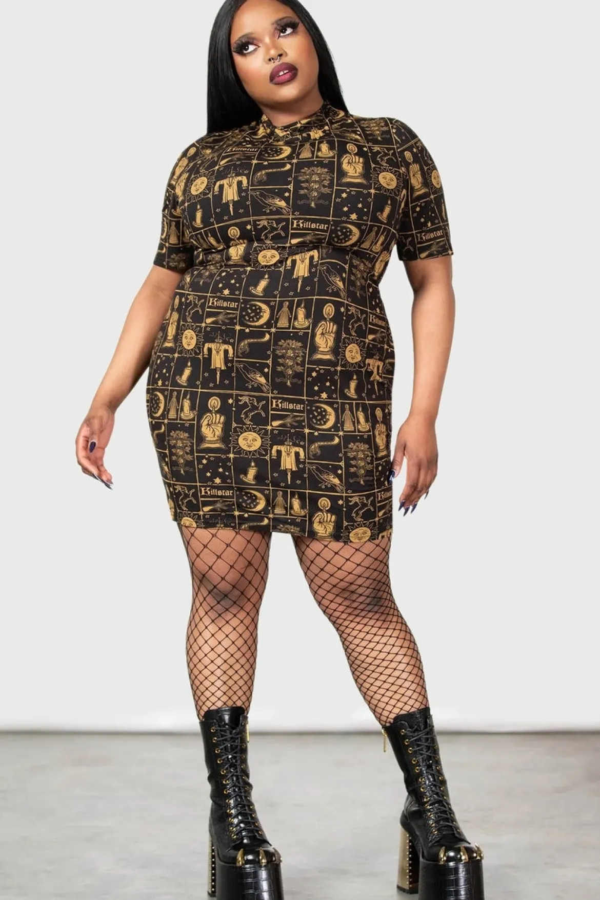 Killstar Folk Horror - Bodycon mekko