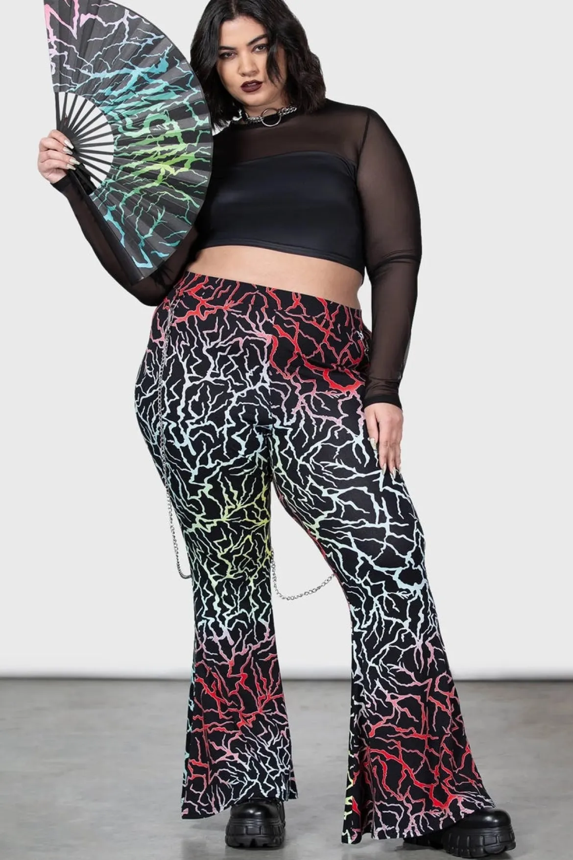 Killstar Ghoul Sweat - Pitkähihainen toppi, Cropped