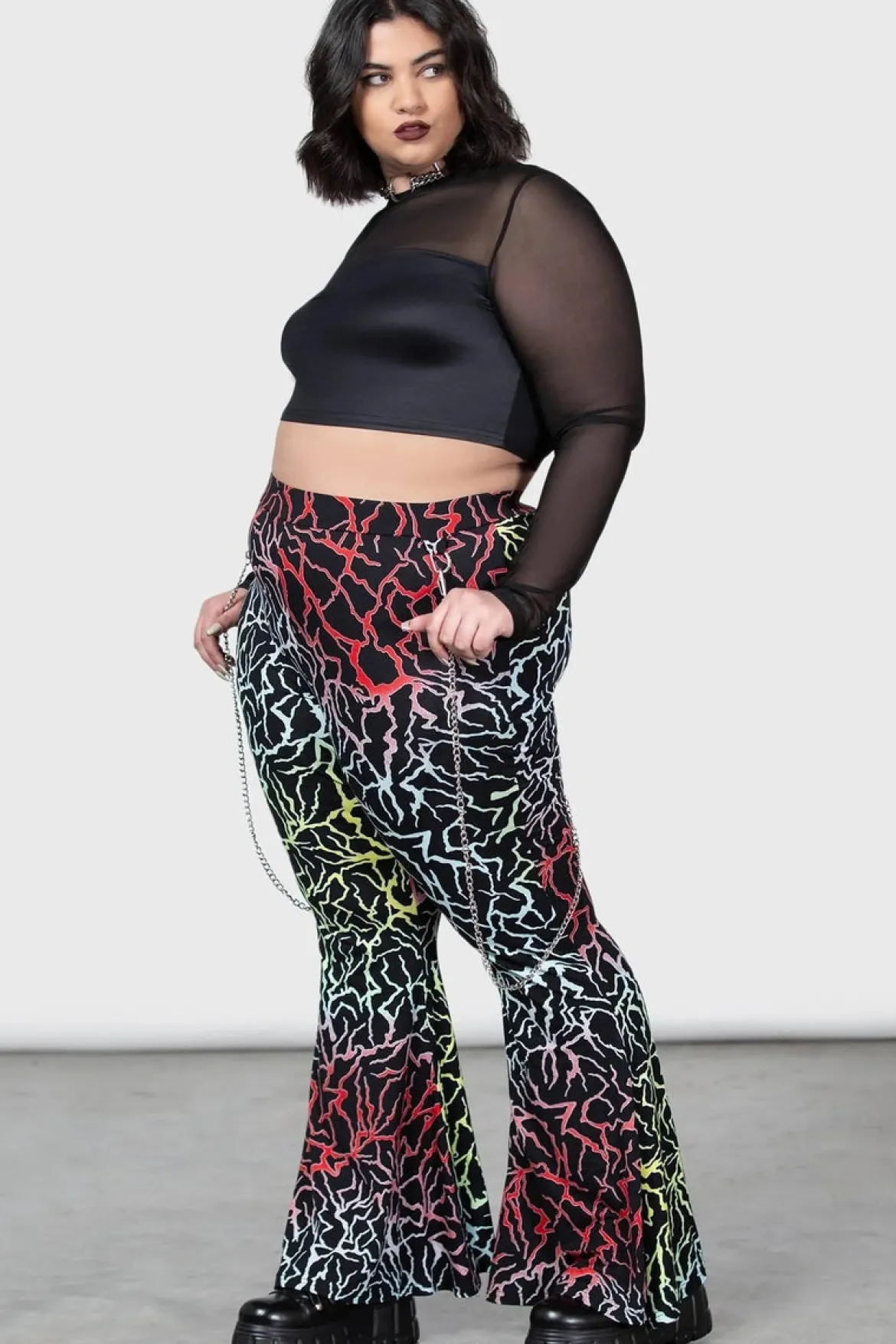 Killstar Ghoul Sweat - Pitkähihainen toppi, Cropped