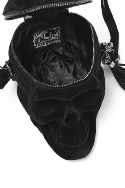 Killstar Grave Digger Skull - Käsilaukku, Velvet