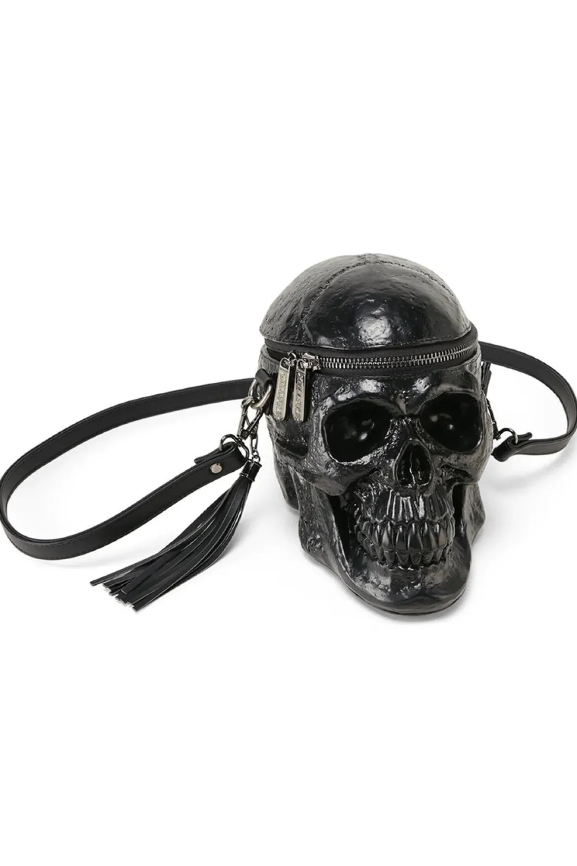 Killstar Grave Digger Skull - Käsilaukku, musta