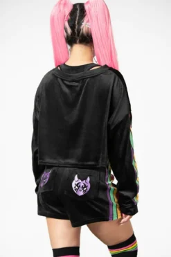 Killstar Groovy - Velourshortsit