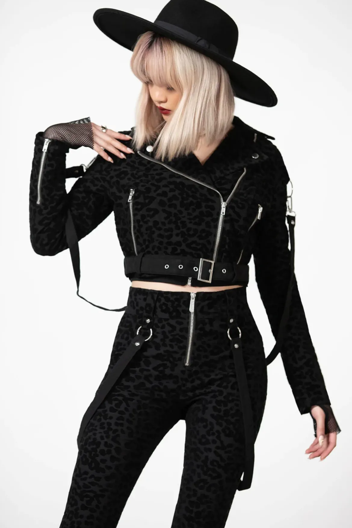 Killstar Hellcat Zip - housut