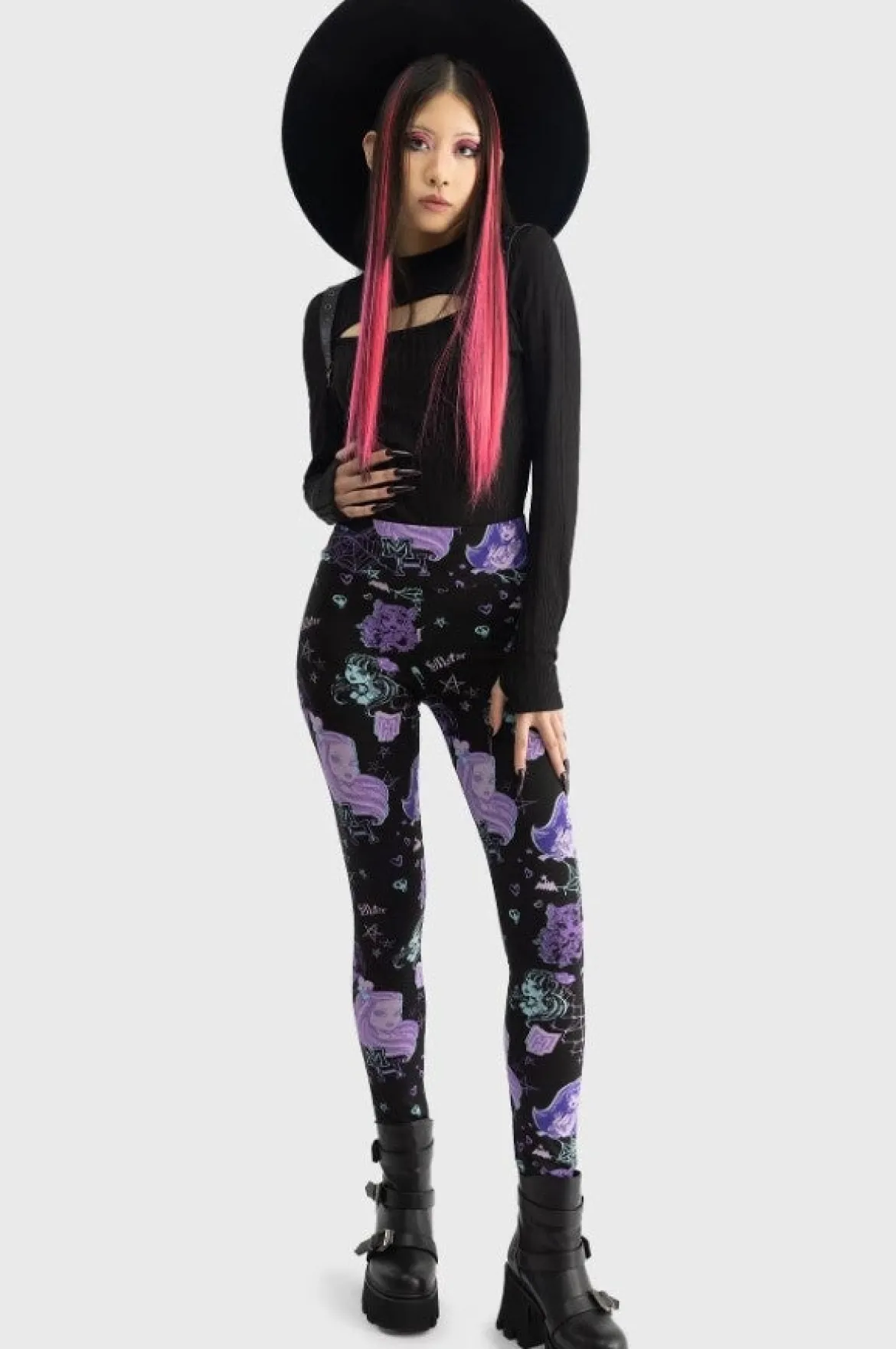 Killstar Lets Bolt - Leggingsit