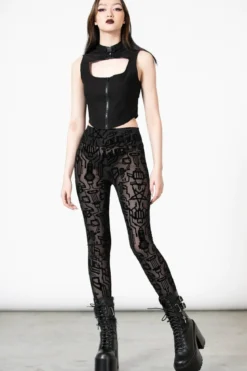 Killstar Lulz - Mesh Leggingsit