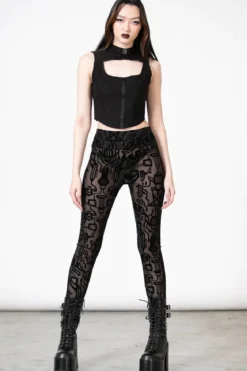 Killstar Lulz - Mesh Leggingsit
