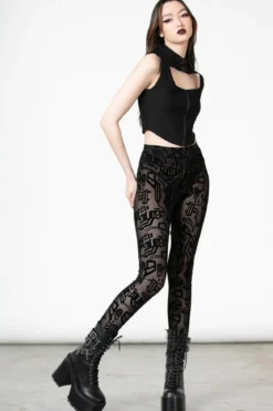 Killstar Lulz - Mesh Leggingsit