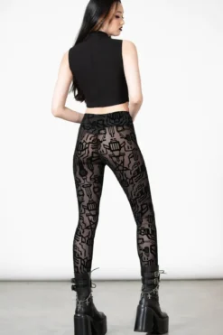 Killstar Lulz - Mesh Leggingsit