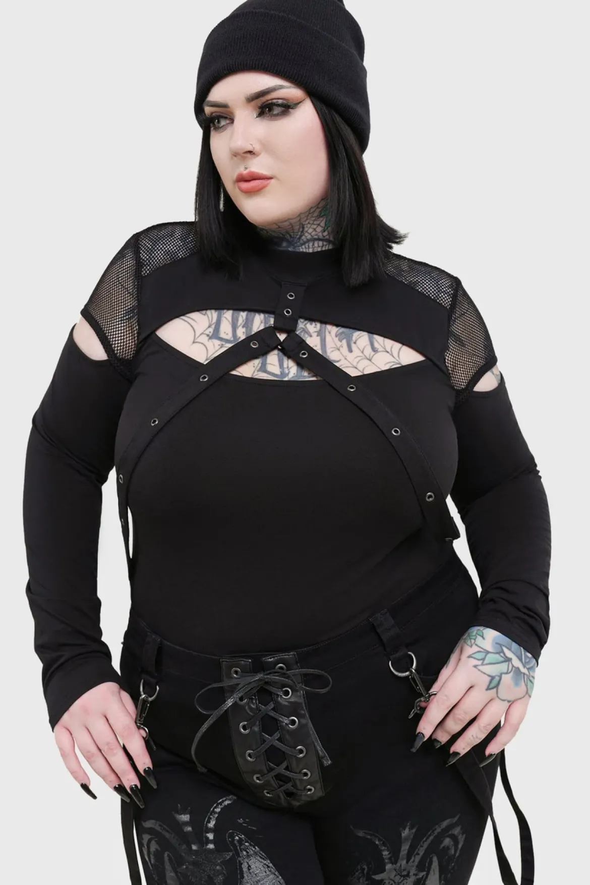 Killstar Miss Masher - Pitkähihainen paita