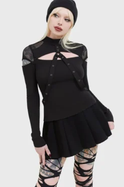 Killstar Miss Masher - Pitkähihainen paita