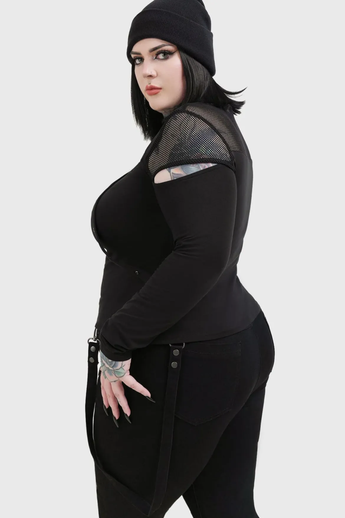 Killstar Miss Masher - Pitkähihainen paita