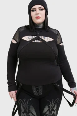 Killstar Miss Masher - Pitkähihainen paita