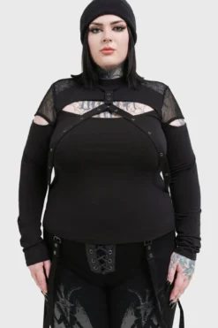 Killstar Miss Masher - Pitkähihainen paita