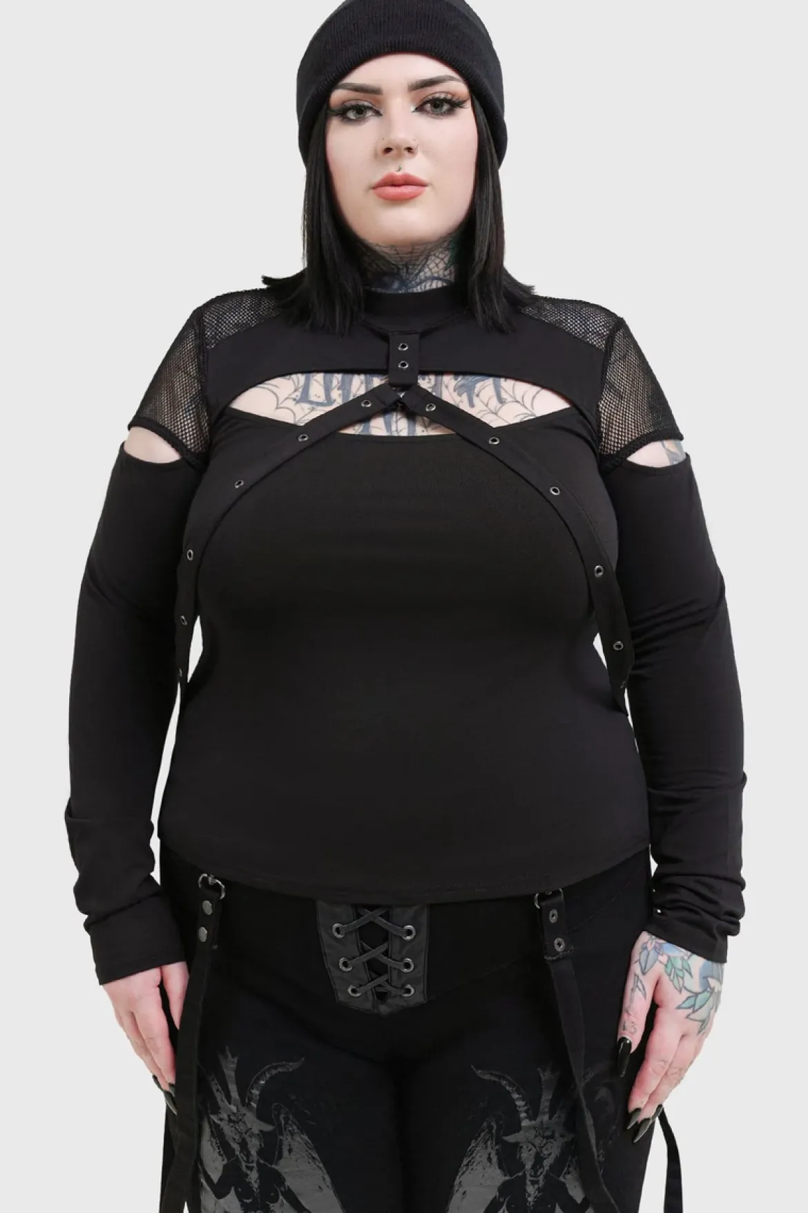 Killstar Miss Masher - Pitkähihainen paita