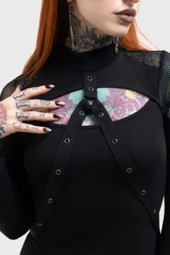 Killstar Miss Masher - Pitkähihainen paita