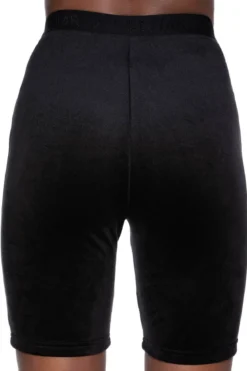 Killstar Moon Cycle - Velour Pyöräilyshortsit, black
