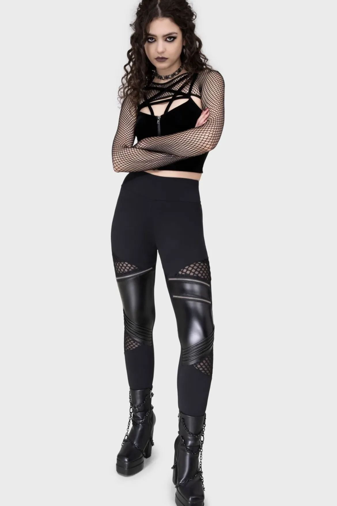 Killstar Neo Noir - Leggingsit