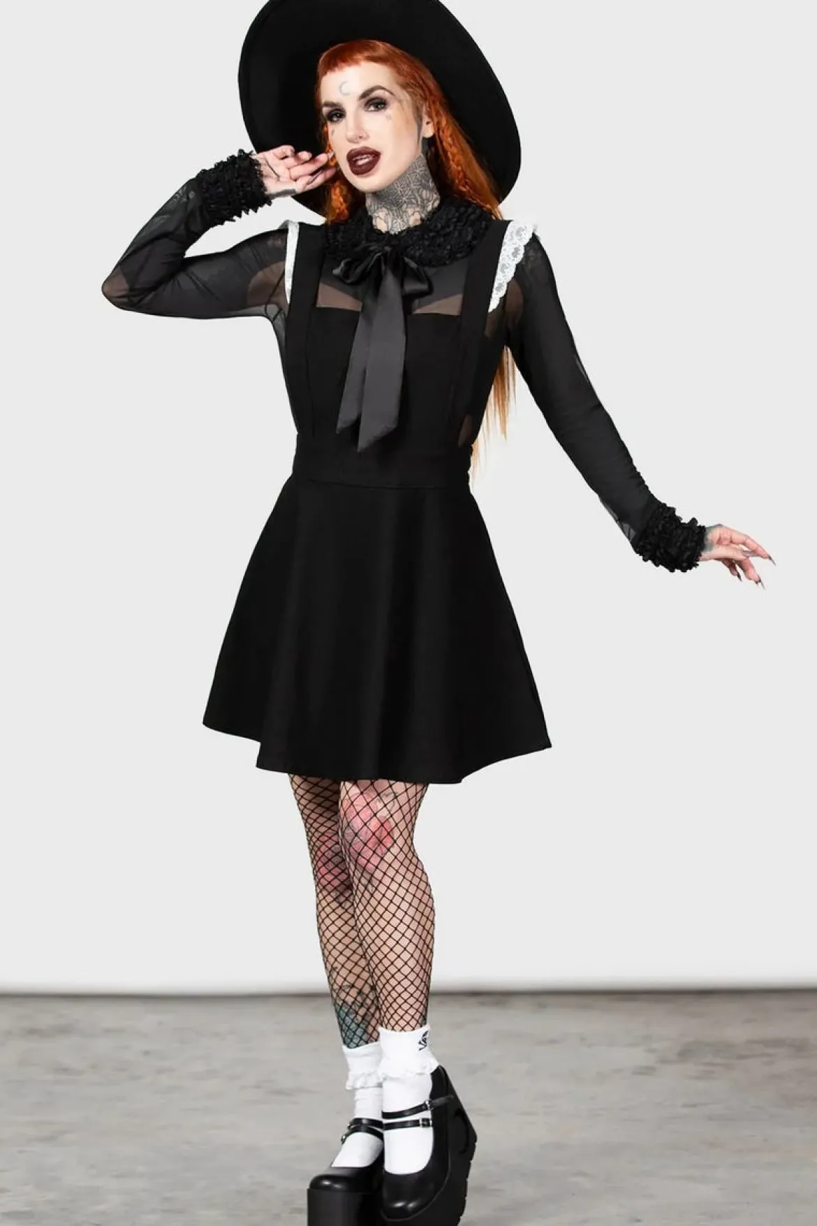 Killstar Oriel Pinafore - Lappuhame