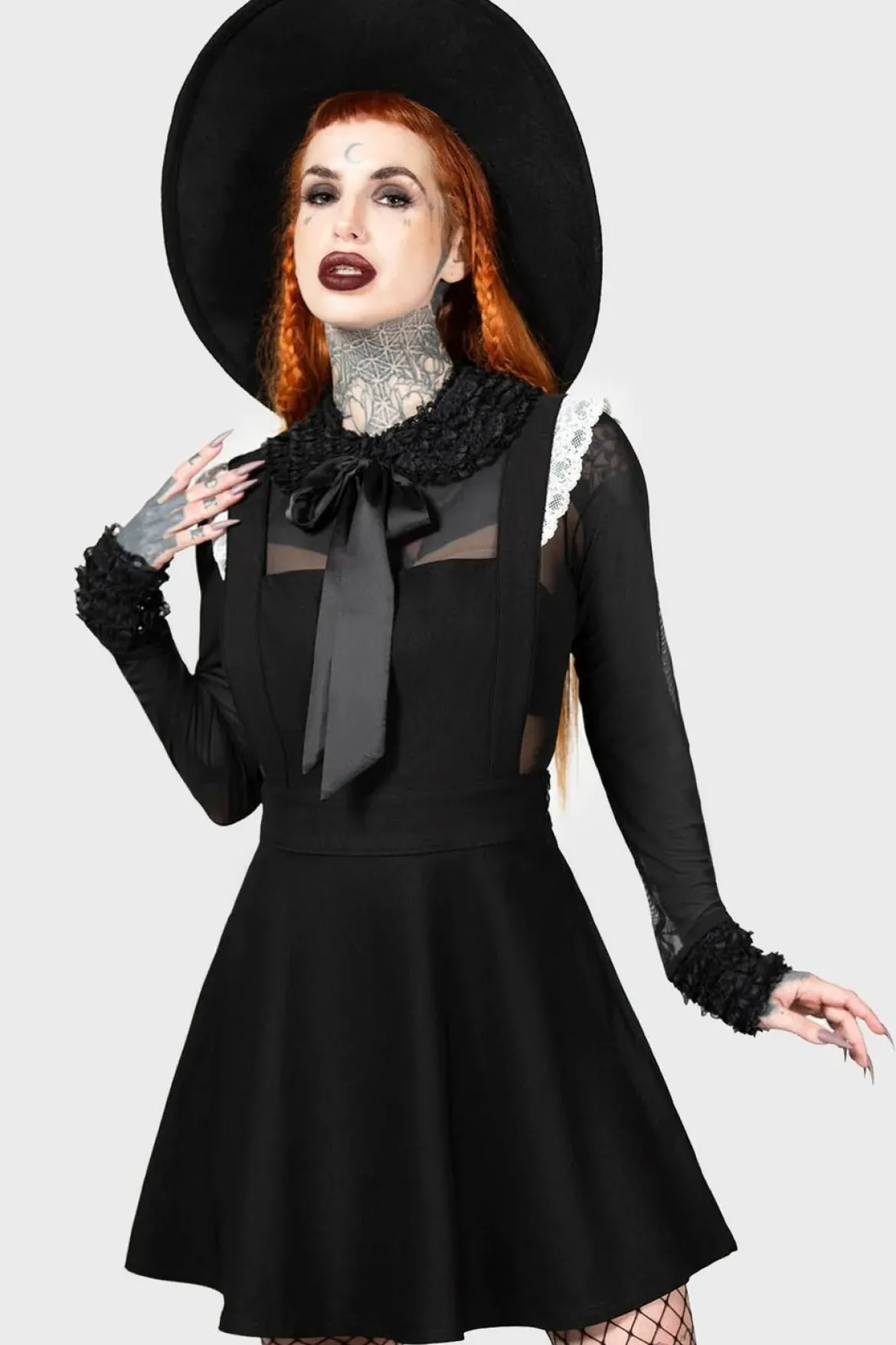 Killstar Oriel Pinafore - Lappuhame