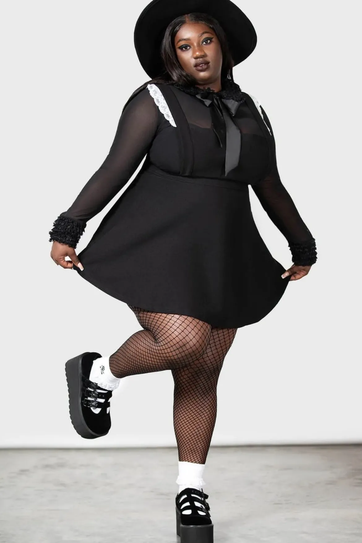 Killstar Oriel Pinafore - Lappuhame