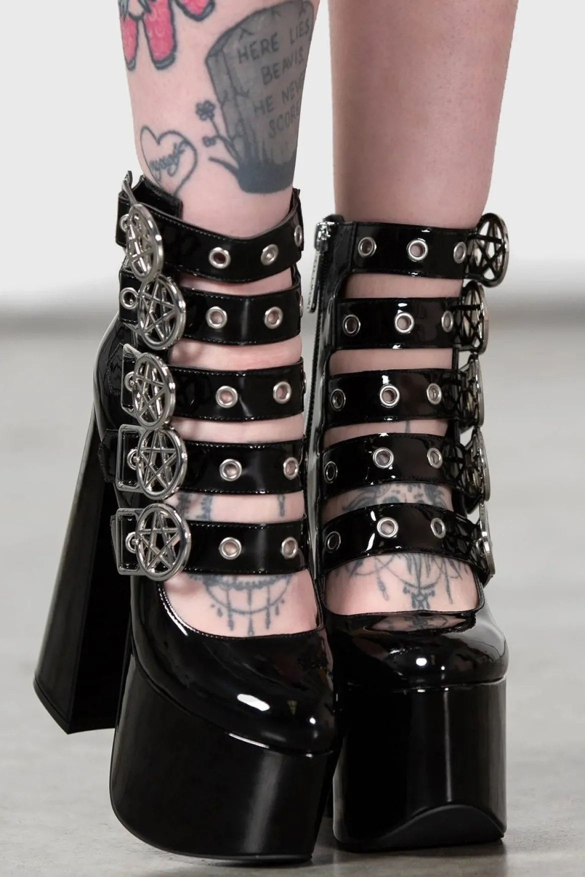 Killstar Panic - Platform korkokengät