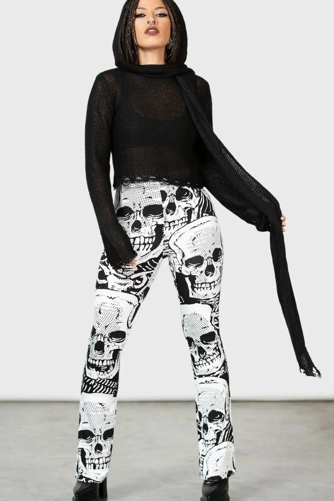 Killstar Plentiful Reap - Bootcut housut