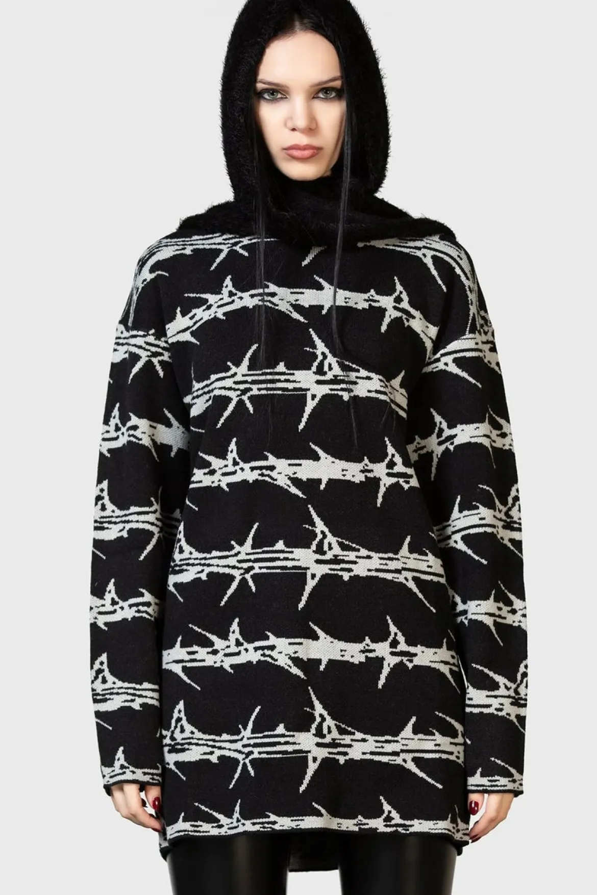 Killstar Prickled Contention - Neule, unisex