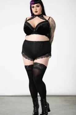 Killstar Severina - Satiinishortsit