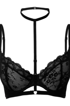 Killstar Sheer Evil - Rintaliivit, black