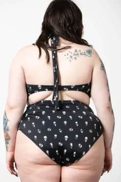Killstar Skulls - 2-osainen bikini Uimapuku