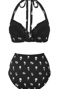 Killstar Skulls - 2-osainen bikini Uimapuku