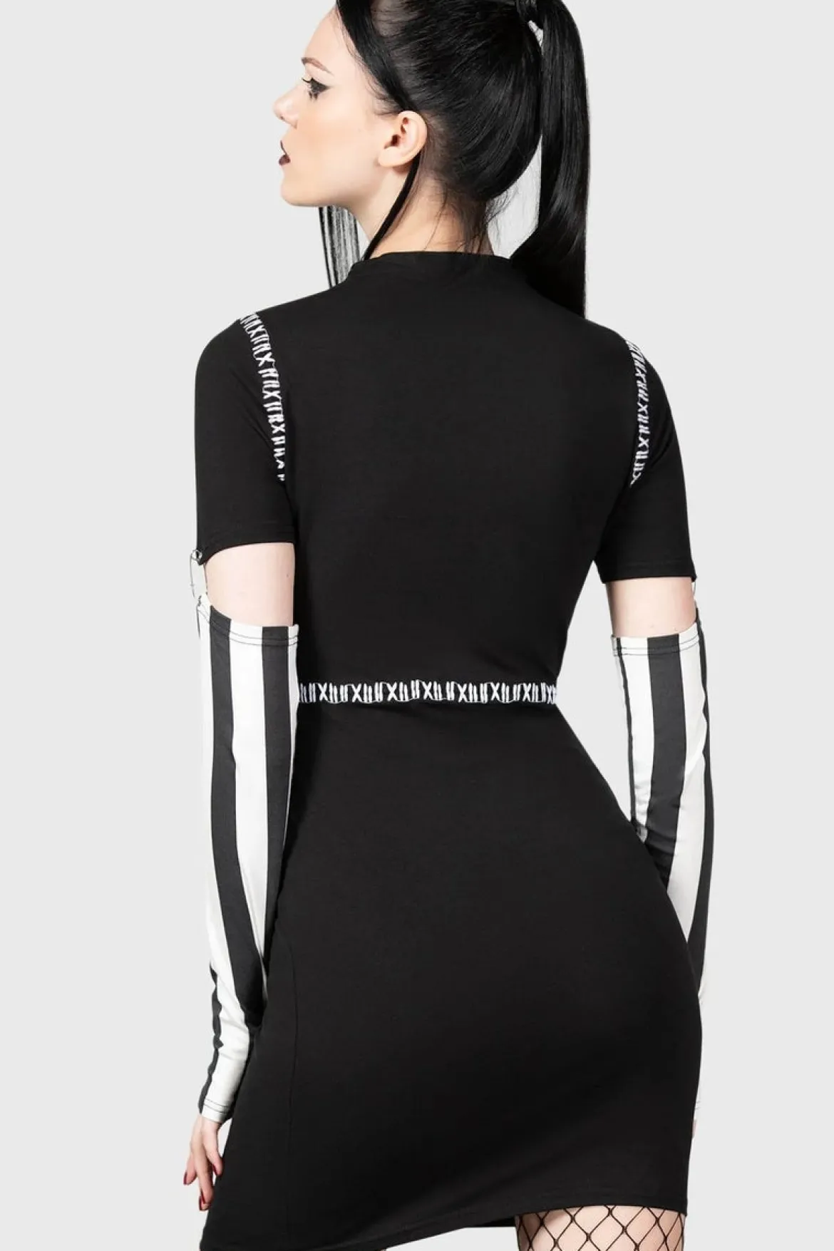 Killstar Stripes & Stitches - Mekko