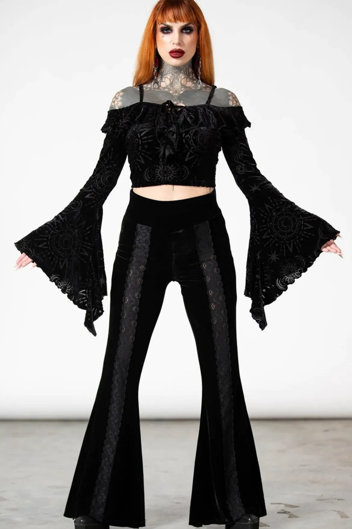 Killstar Verna - Samettihousut