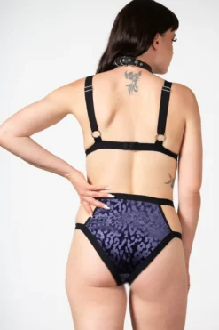 Killstar Wicked Game - Rintaliivit, violetti