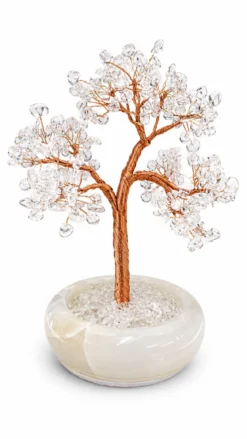 Kirkas kvartsi - Kristallipuu, 15cm