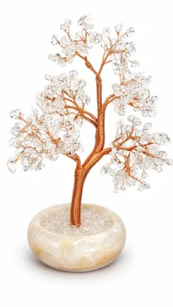 Kirkas kvartsi - Kristallipuu, 20 cm